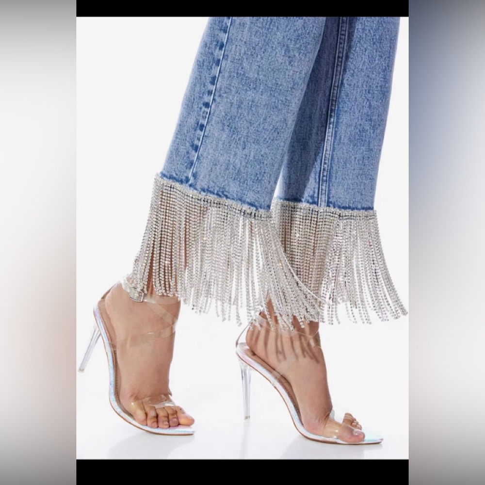 Alice Olivia crystal denim - Picture 4 of 9